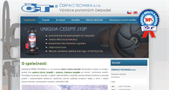 Desktop Screenshot of cerpacitechnika.eu